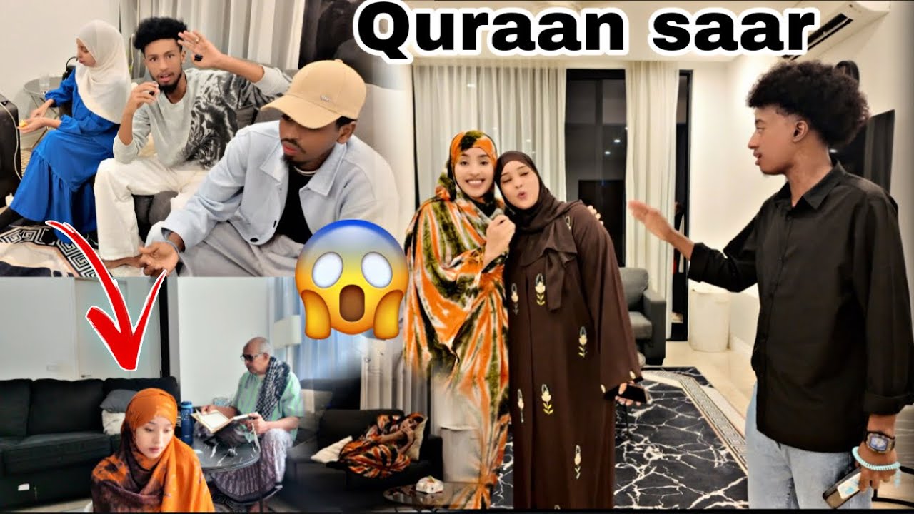 QURAAN SAAR IYO ASXAABTA GURIGA IGU SOO BOOQDEEN🥹