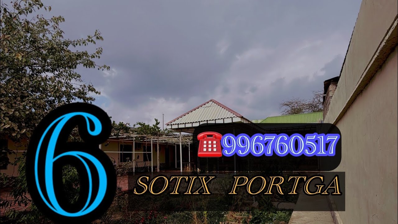 Termiz Shahardan 6 sotix Hovli ☎️996760517 Portga 