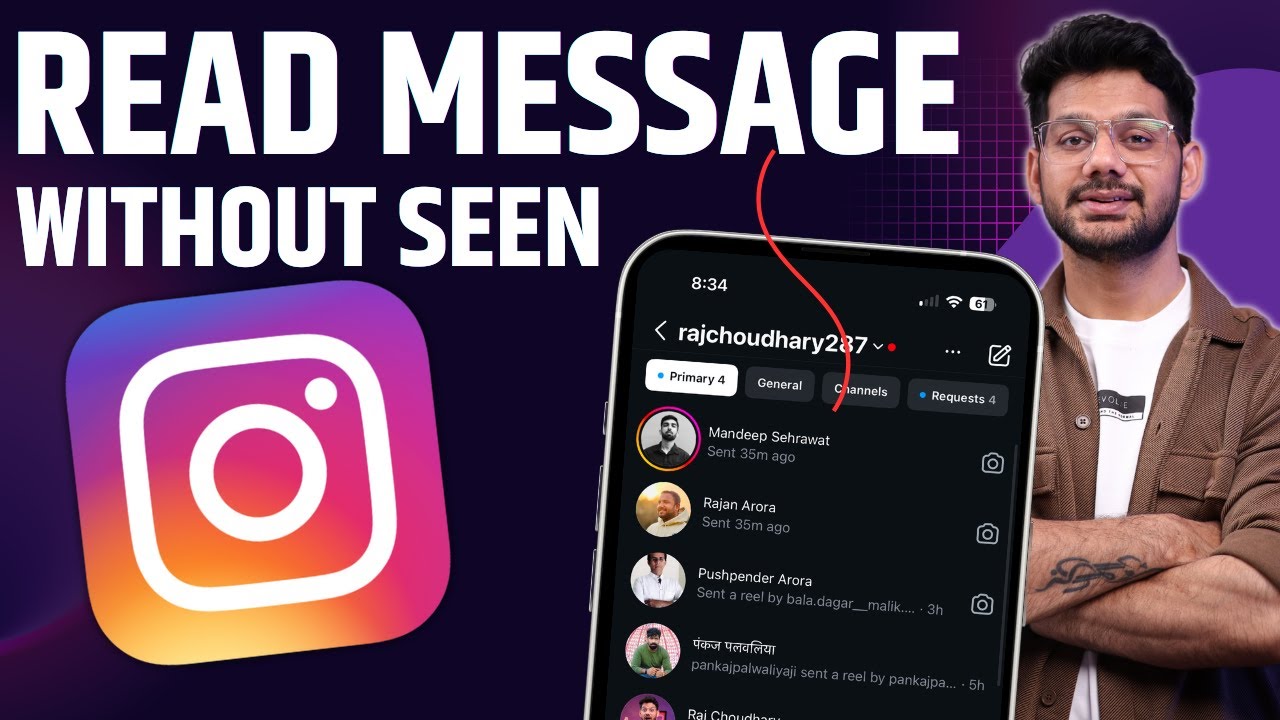 How To Read Instagram Messages Without Seen (2025) | How to Hide seen on Instagram