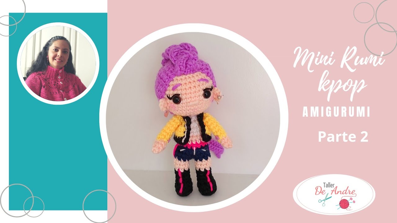 Mini Rumi Kpop Amigurumi. Parte 2