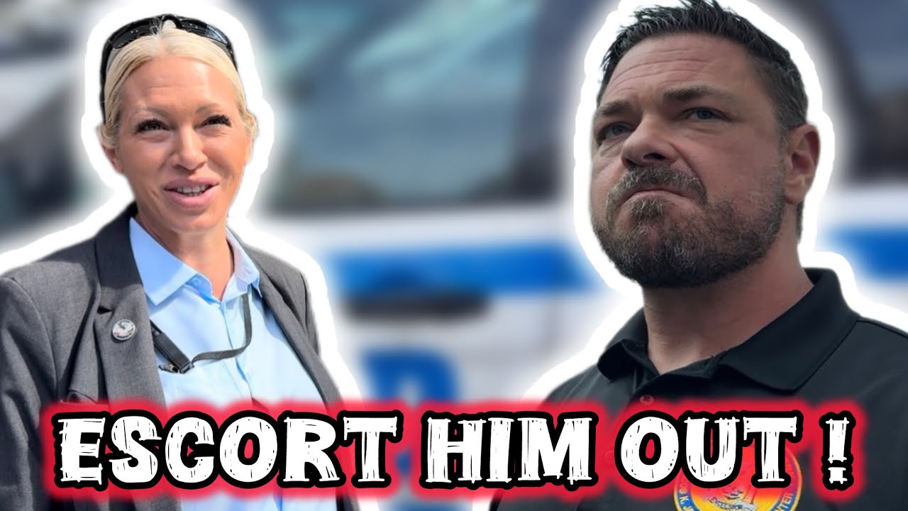 ESCORT HIM OUT | HES TRESPASSING 