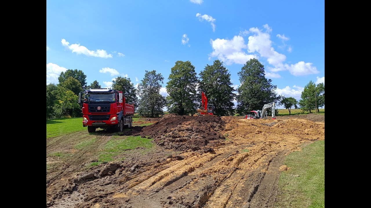 Parkovací plocha 450m2 za 48h. Den první.