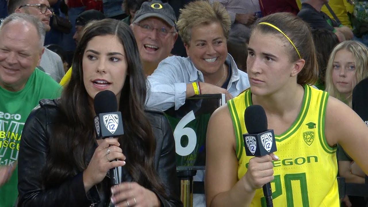 Sabrina Ionescu, Kelsey Plum break down Ducks' semifinal win