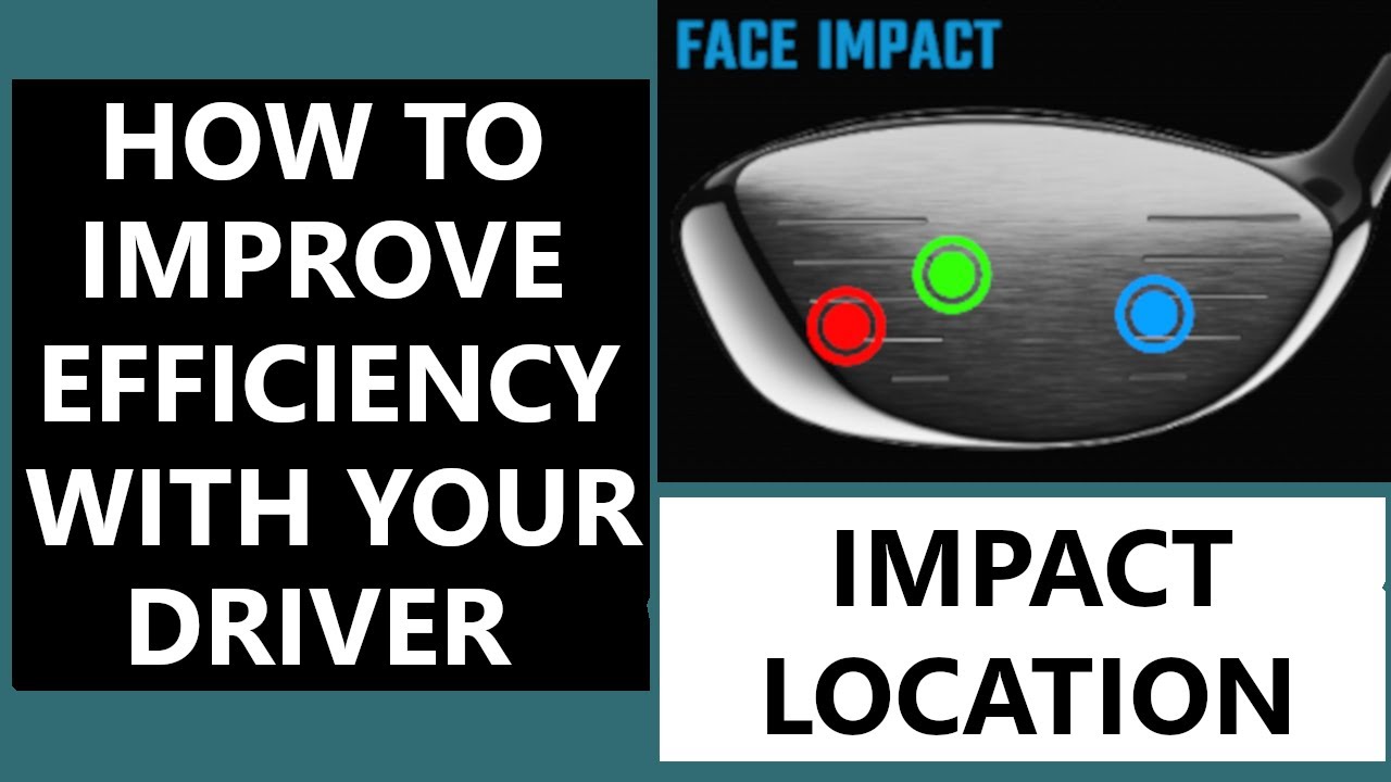 Hitting the Driver Longer by Improving Smash Factor (Efficiency) | Impact Location