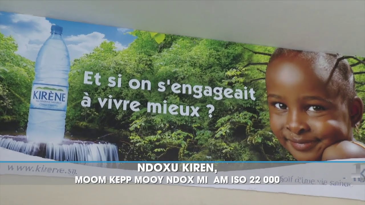 CONSOMMATION: KIRÈNE , LA SEULE EAU MINÉRALE CERTIFIÉE ISO 22 000
