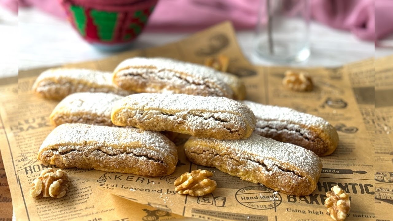 You Have To Try This Amazing Walnut  Italian Cookies | You Gonna Make It Every Week