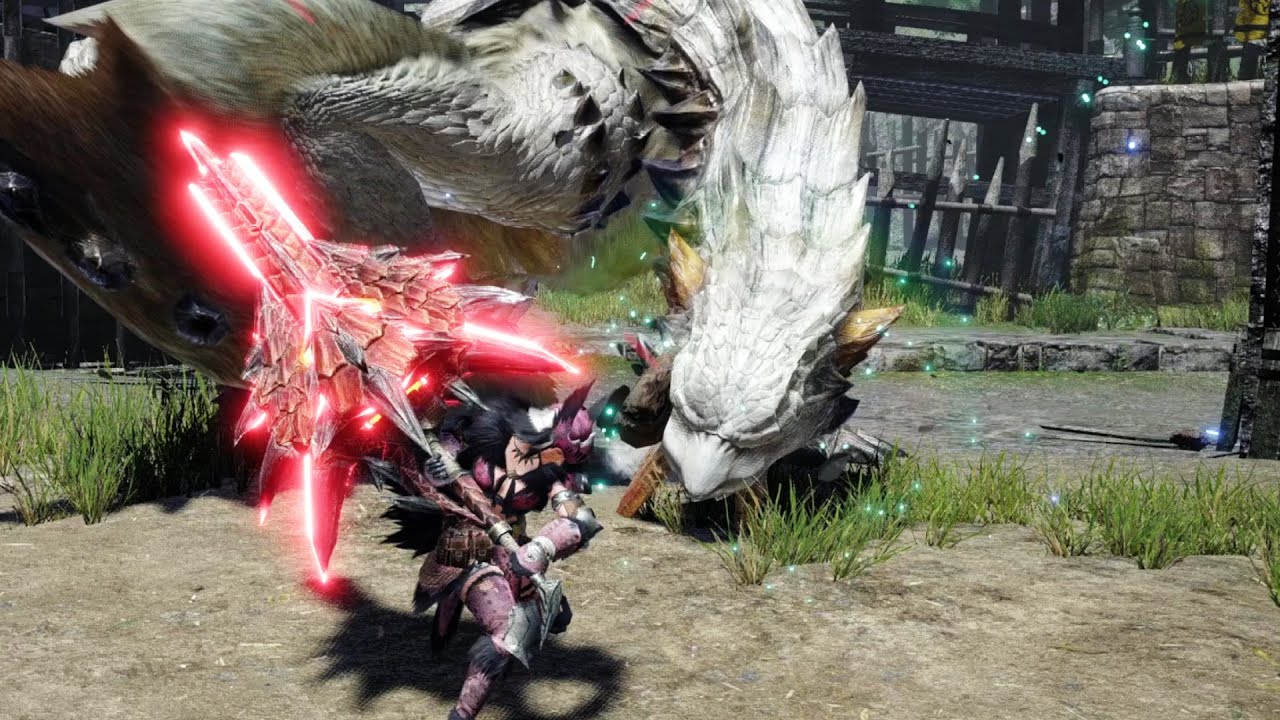 Arena 04 Barioth Solo with Charge Blade in 2'22