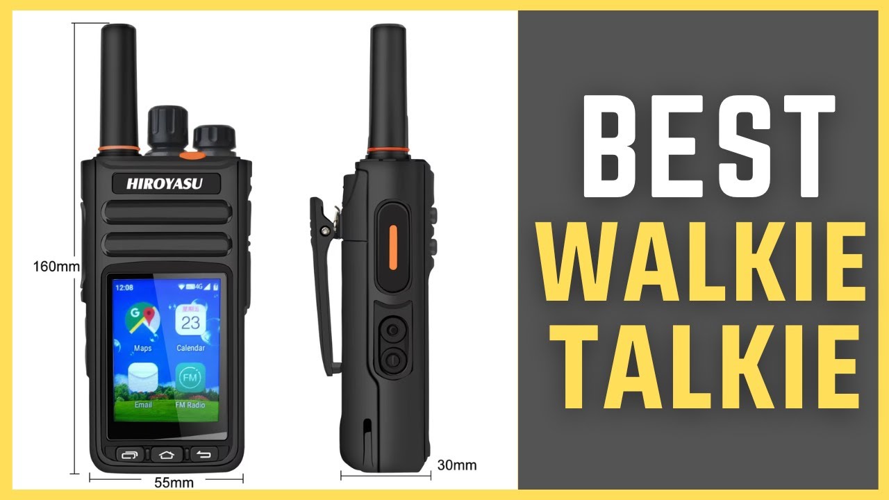 Best Walkie Talkie | HIROYASU WIFI FM Walkie Talkie Touch Screen Review in 2025