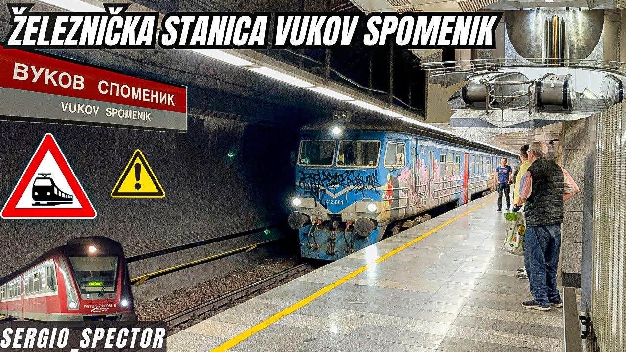 Železnička stanica Vukov Spomenik Beograd - obilazak i stanje stanice #beograd