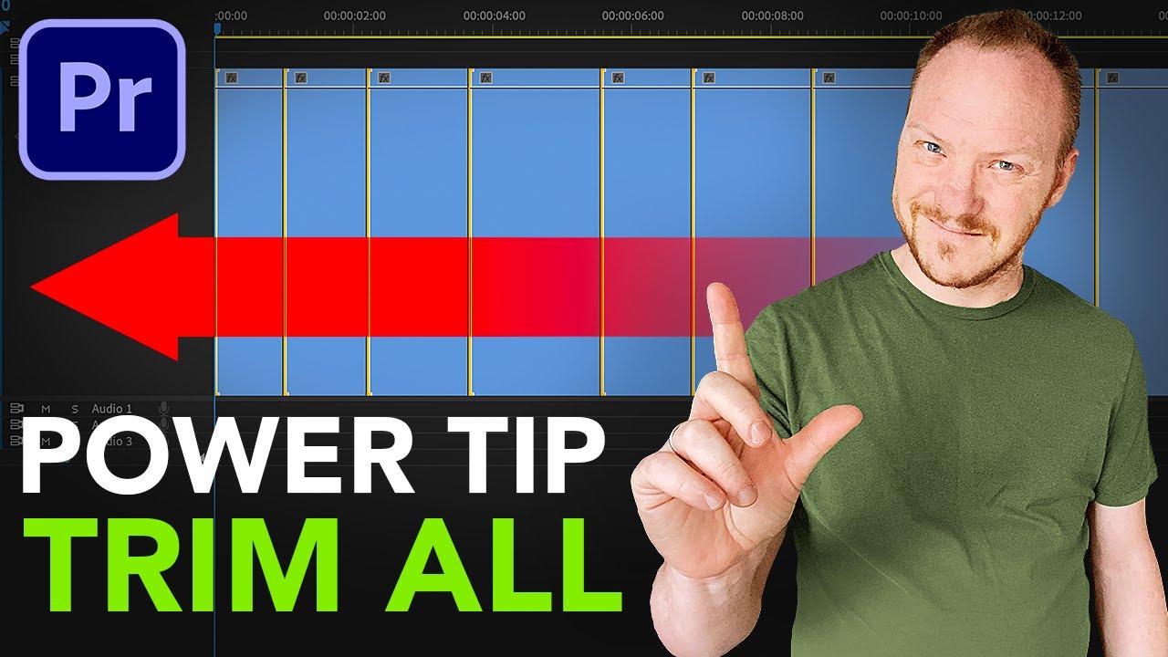 Обрезка нескольких клипов в Adobe Premiere Pro