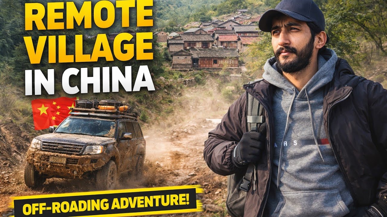Exploring a Remote Village in China 🇨🇳 | Crazy Off-Road Adventure!