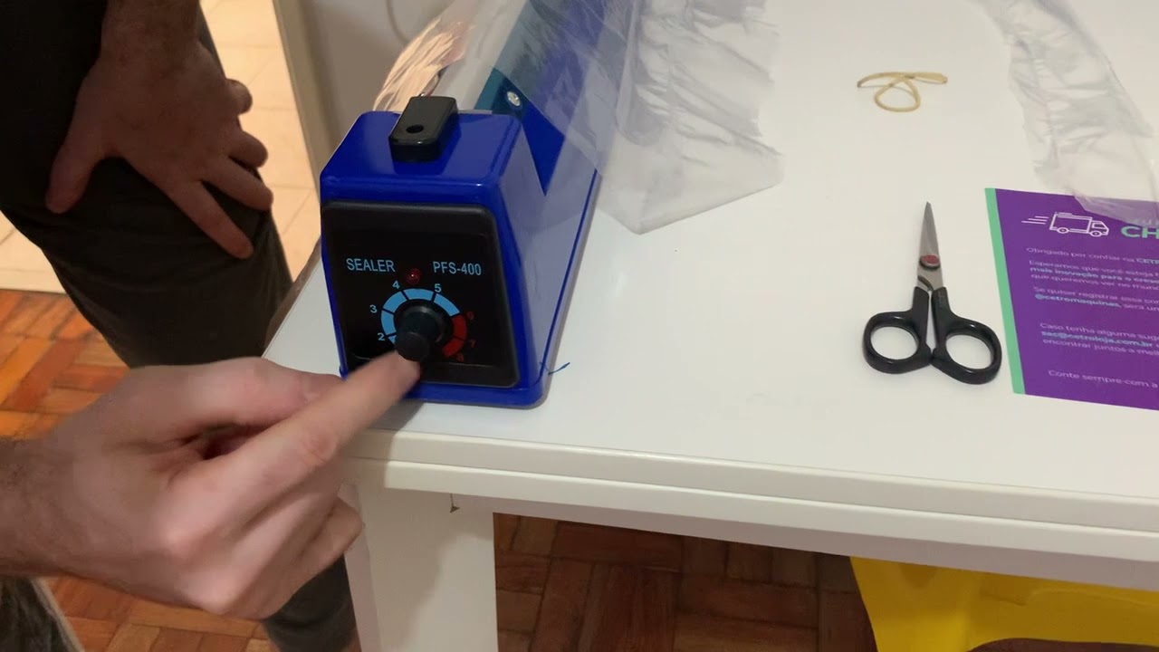 DEFEITO seladora CETRO PFS 400 - Um parto para solucionar.