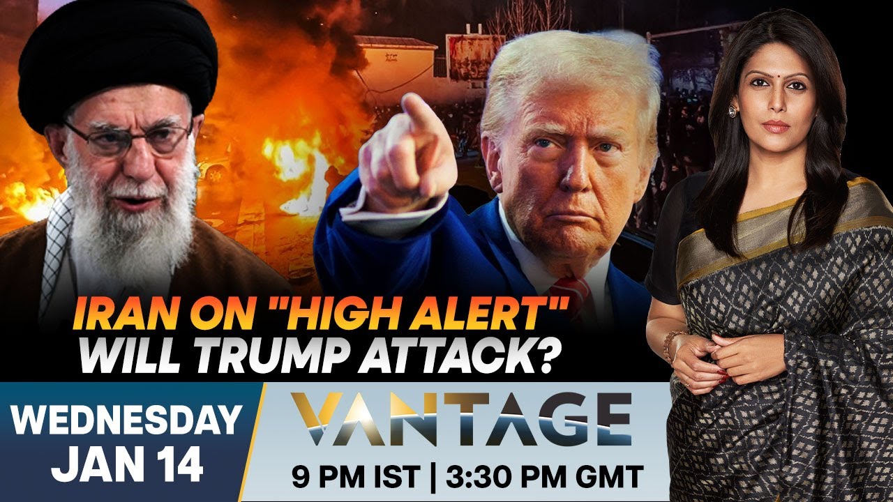LIVE: Iran's Military on "High Alert" After Trump's Threats | Vantage with Palki Sharma