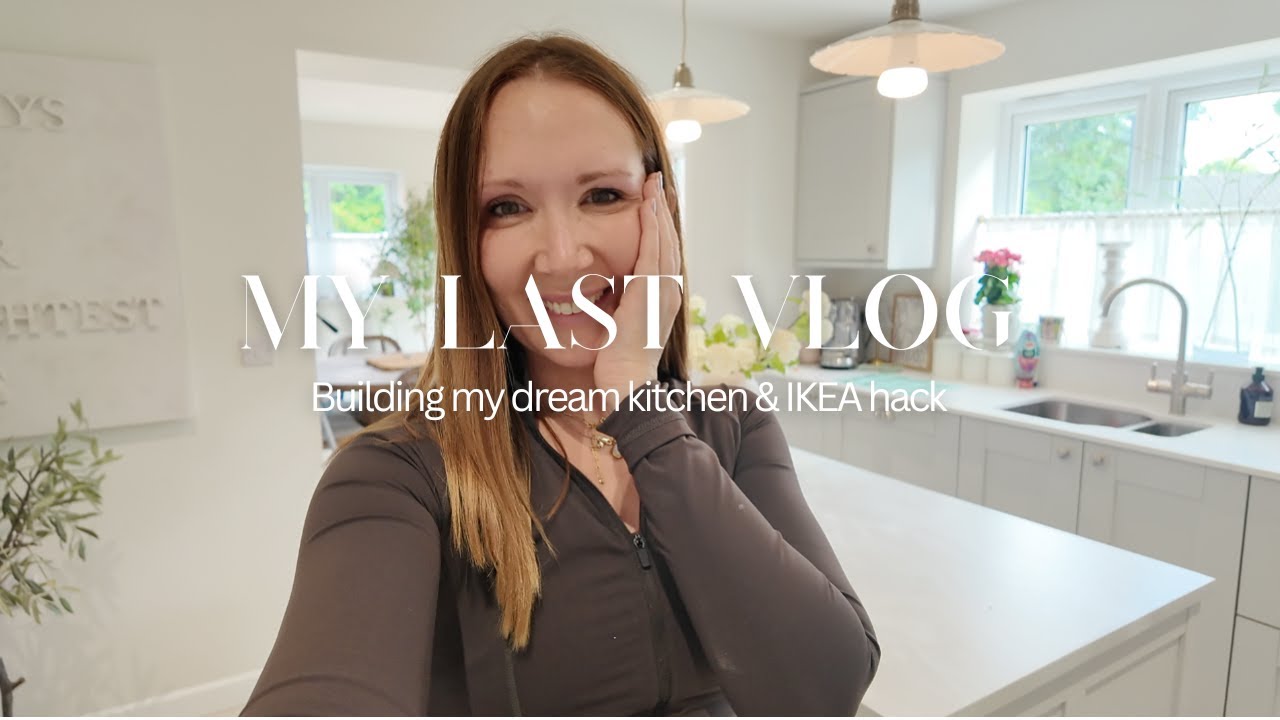 MY LAST VLOG | Finishing my dream kitchen | IKEA Island Makeover & Bargain Finds | Vlog Part Two