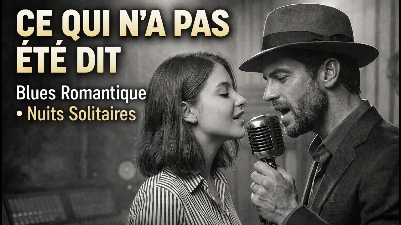 Ce Qui N’a Pas Été Dit | Blues Soul Romantique – Musique pour Nuits Solitaires et Pluvieuses
