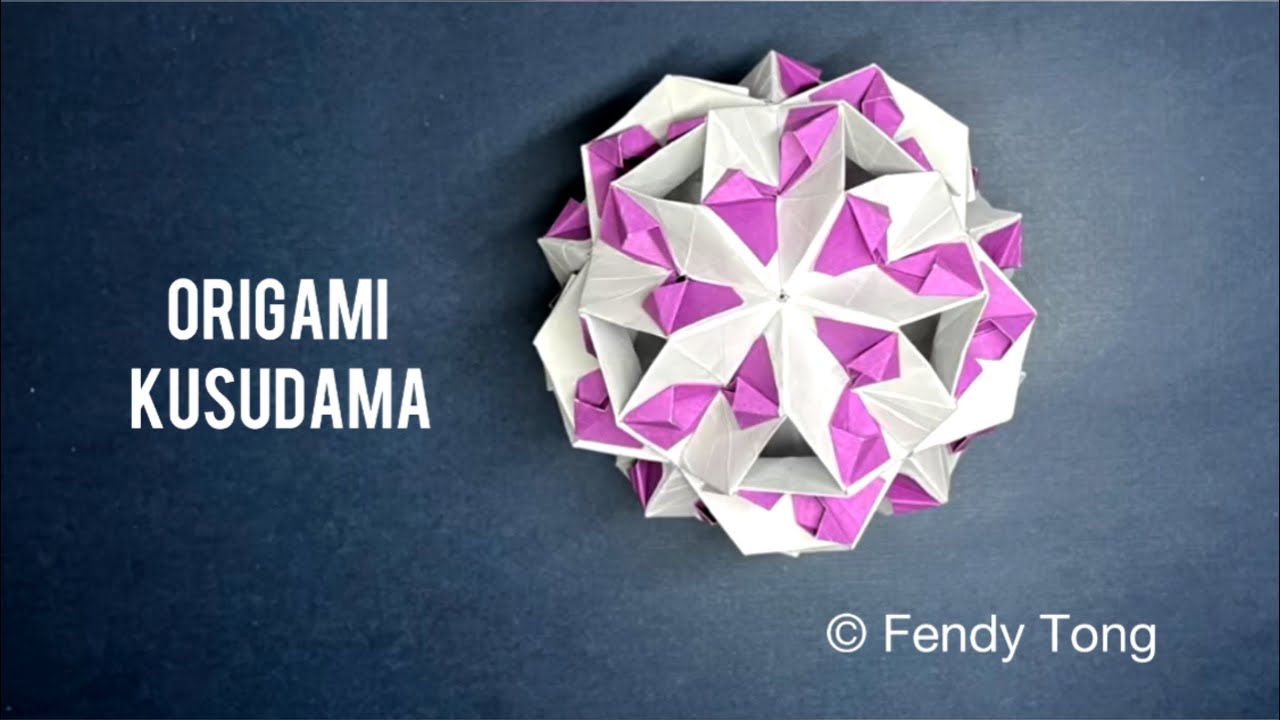 Origami Bowtie Kusudama