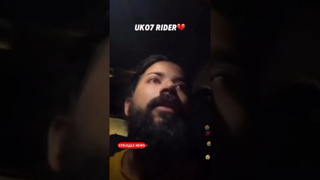 uk07 rider live accident | Anurag Dobhal news #anurag_dobhal #uk07rider