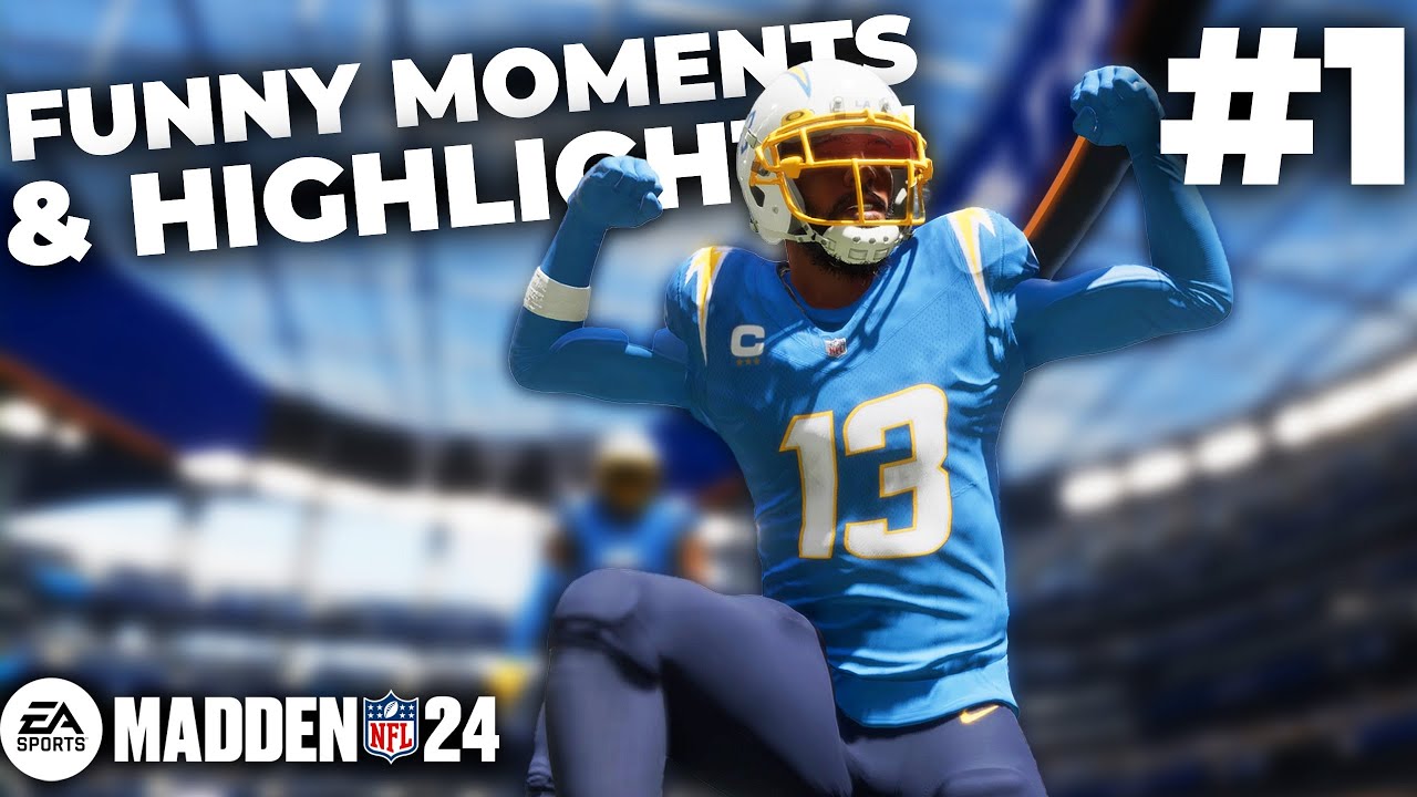 MADDEN 24 FUNNY MOMENTS & HIGHLIGHTS #1
