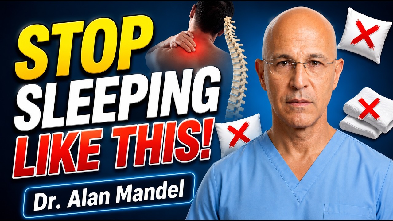 Stop Sleeping WRONG! 5 Sleeping Positions That Instantly Reduce Back Pain After 60 | Dr. Alan Mandel