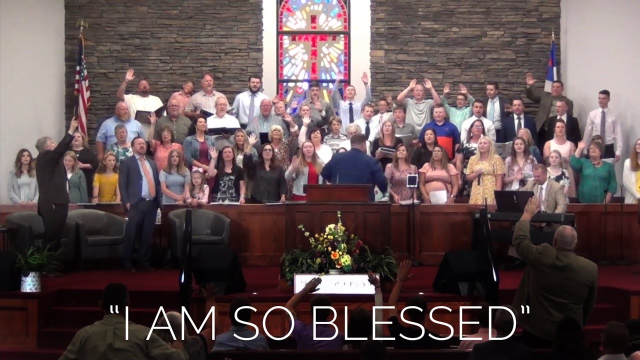 Bible Missionary Baptist Church Choir- “I Am So Blessed”- (Drum Cam)