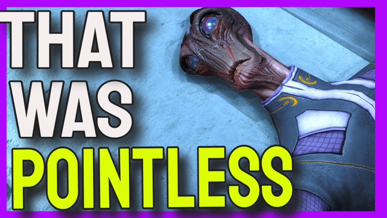 5 POINTLESS Choices in Mass Effect Trilogy