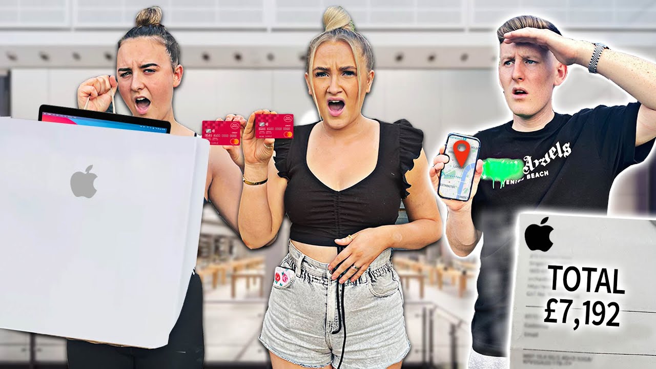 BUY ANYTHING WITH MY CREDIT CARD UNTIL I FIND YOU!! *challenge*