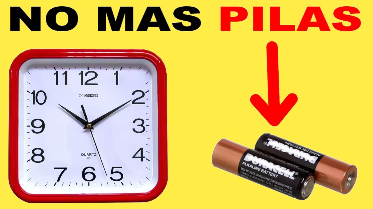 ¡No Más Pilas Caras! Haz que tu Reloj Funcione con Energía Inagotable