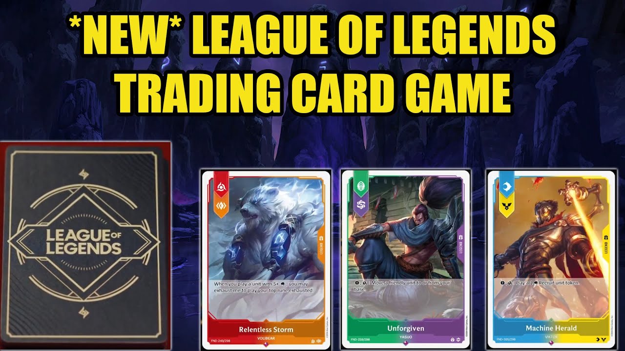 The League of Legends TCG is HERE! First Reaction & Thoughts