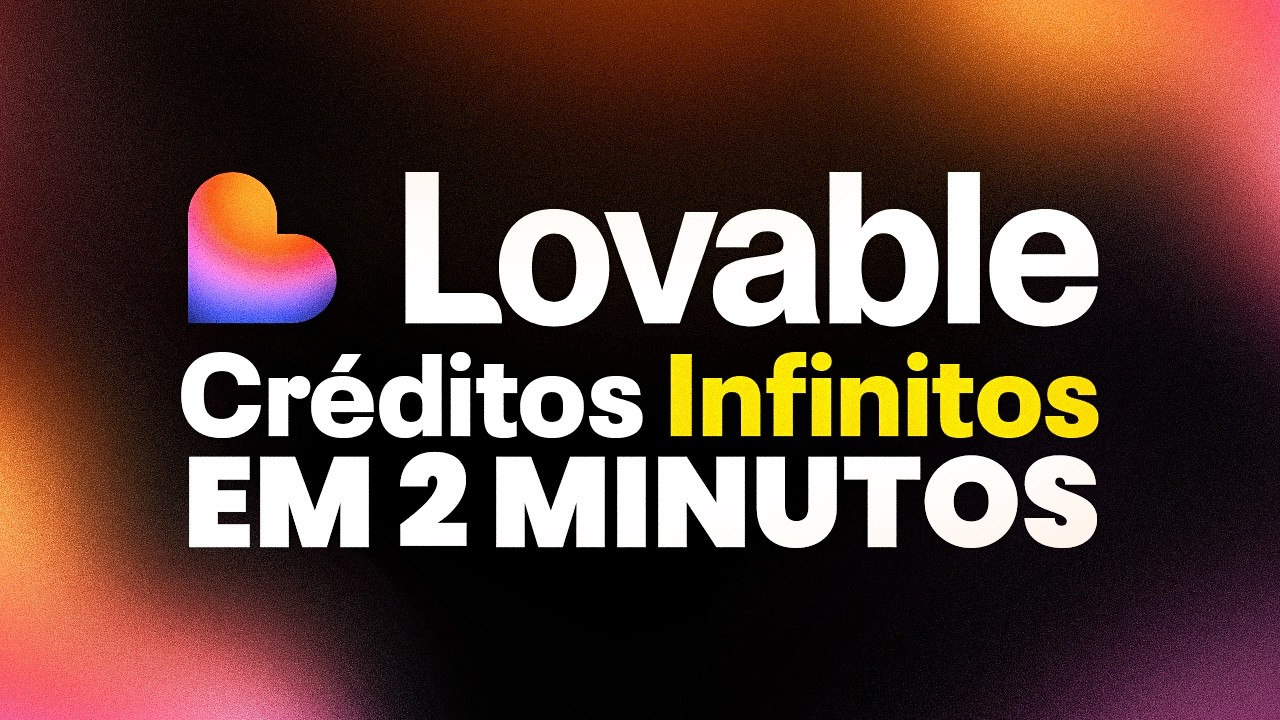 A Forma Mais Fácil de Ter Créditos Infinitos no LOVABLE De Graça!