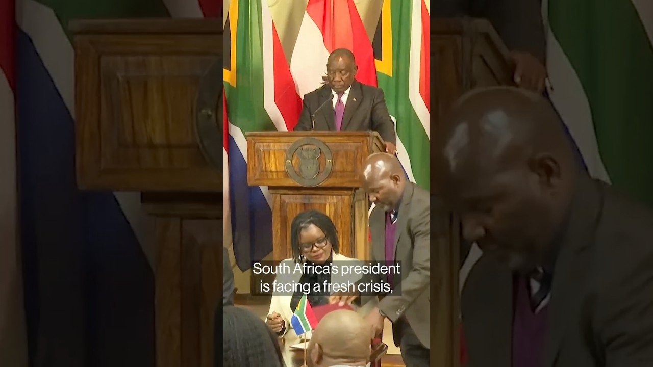 South African President Faces New Crisis Over Police Allegations