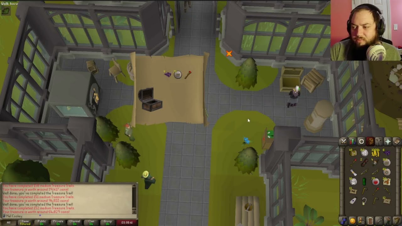 Открытие средних гробов и проблемы с мастером в OSRS