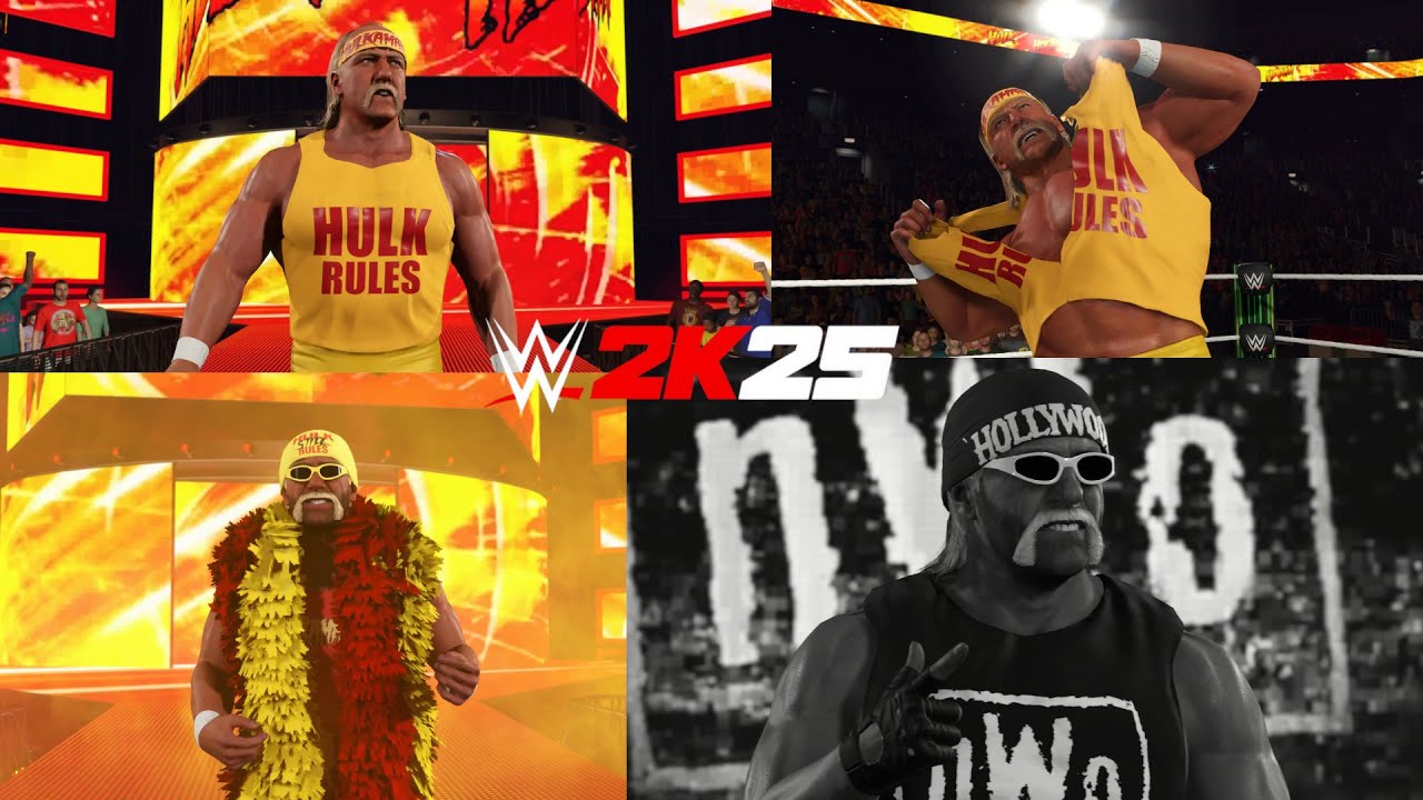 WWE 2K25 — все версии Халка Хогана (PS5)