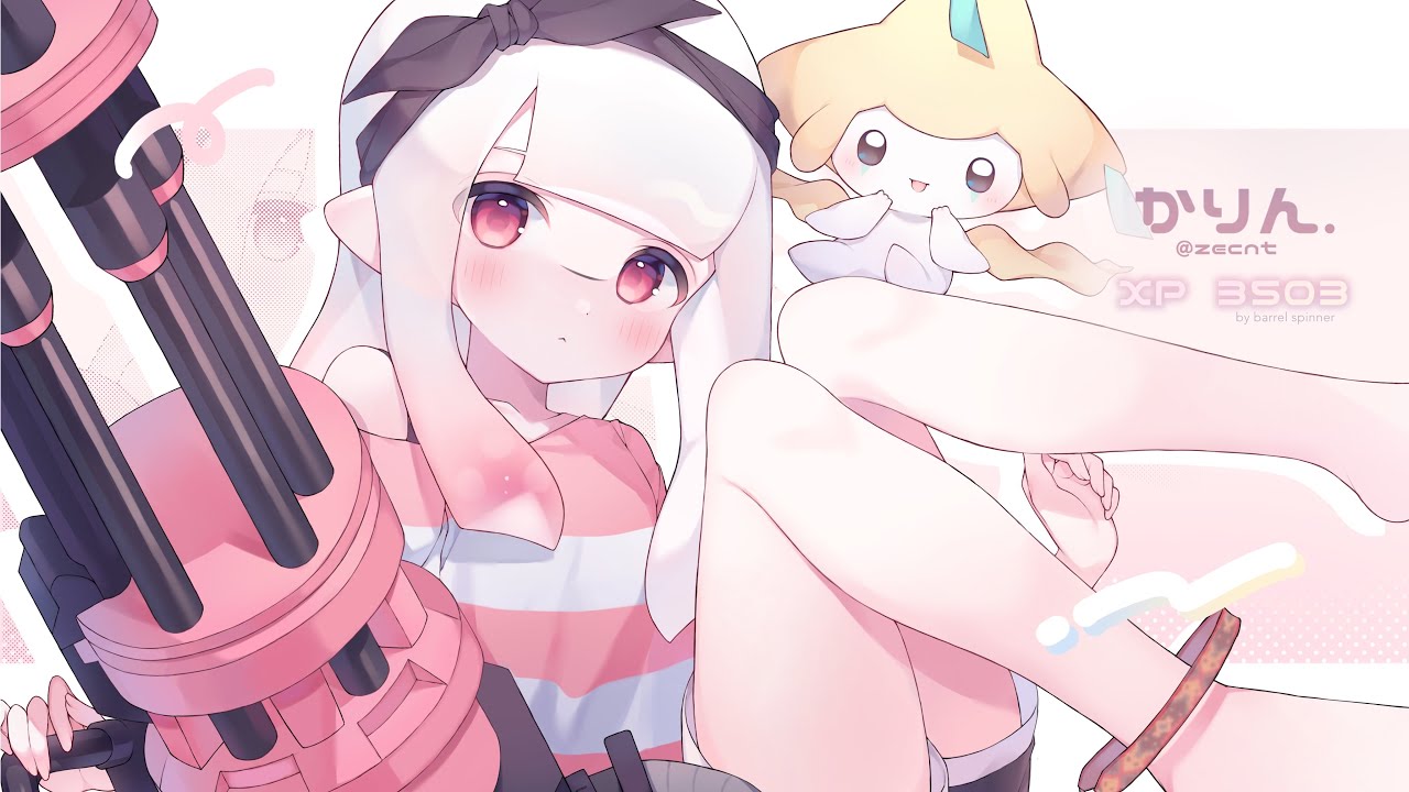 【スプラトゥーン３】 塗りポイント4000を目指してバレルスピナーでXマッチ ガチエリア