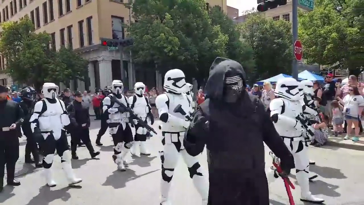 Joliet Public Library Star Wars Day Parade 2017