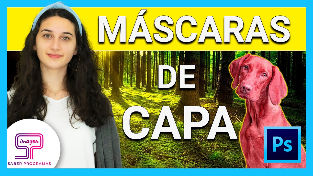 ✅ Cómo usar las MÁSCARAS de CAPA en Photoshop