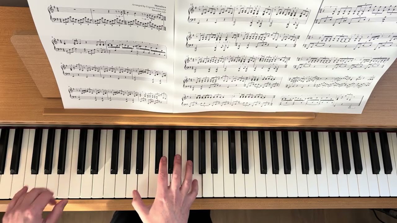 Nothing Else Metters (piano cover) for advanced.