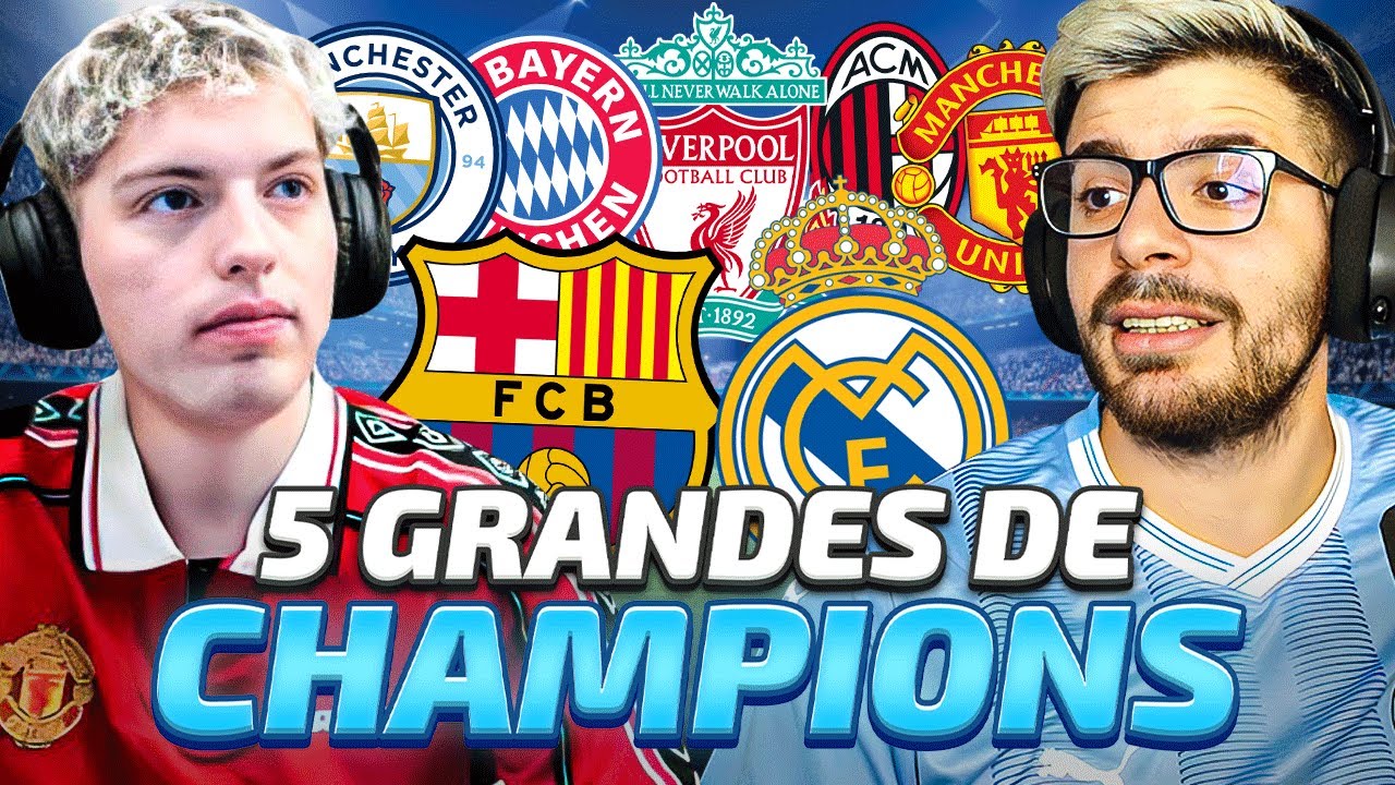 ¿QUIÉNES SON LOS 5 GRANDES DE LA HISTORIA DE LA CHAMPIONS LEAGUE? DEBATE PICANTE CON DAVO!