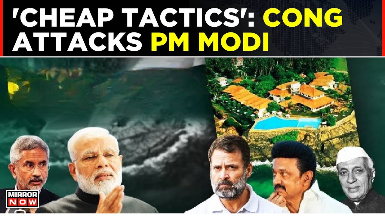 'Cheap Tactics': Congress Attacks Prime Minister Narendra Modi Over Katchatheevu Row | Top New