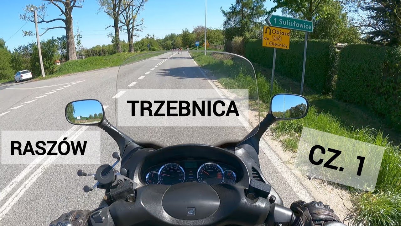 Honda S-Wing 125 - Trzebnica - Raszów cz. 1 | #motovlog 29