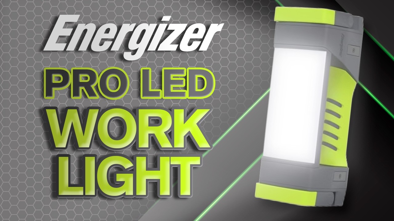 Рабочий светодиодный фонарь Energizer Pro - Обзор товара