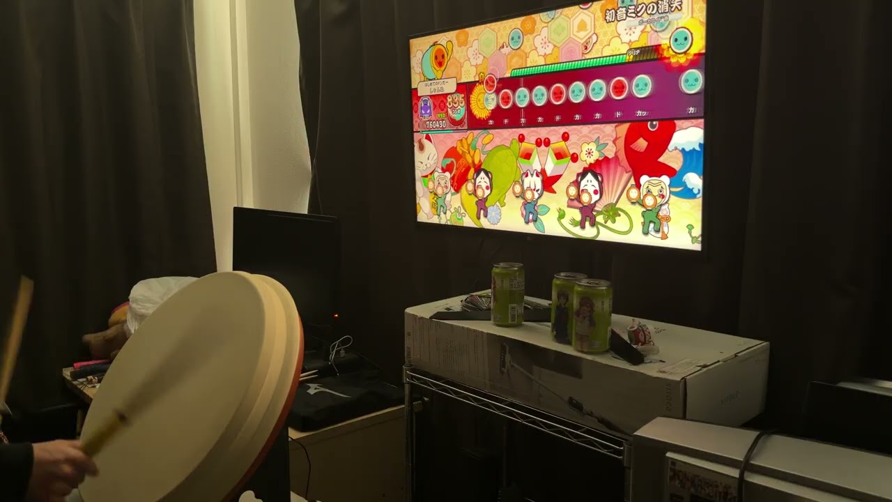 【太鼓の達人 DF】初音ミクの消失(裏譜面) 全良