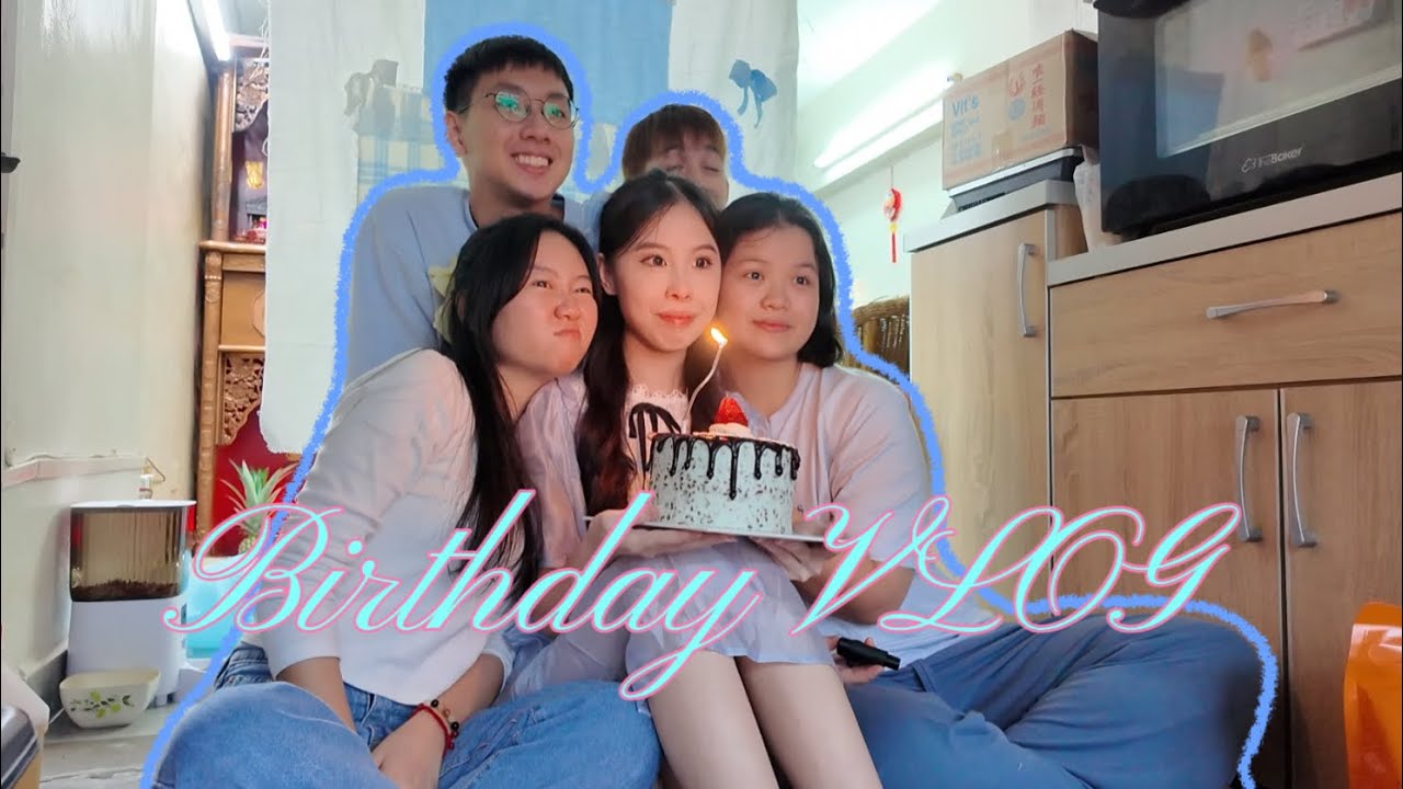 VLOG 07｜⁺₊♡₊⁺ 許願日.ᐟ.ᐟ｜和身邊重要的人一起過生日 🎂ིྀ 𐂐