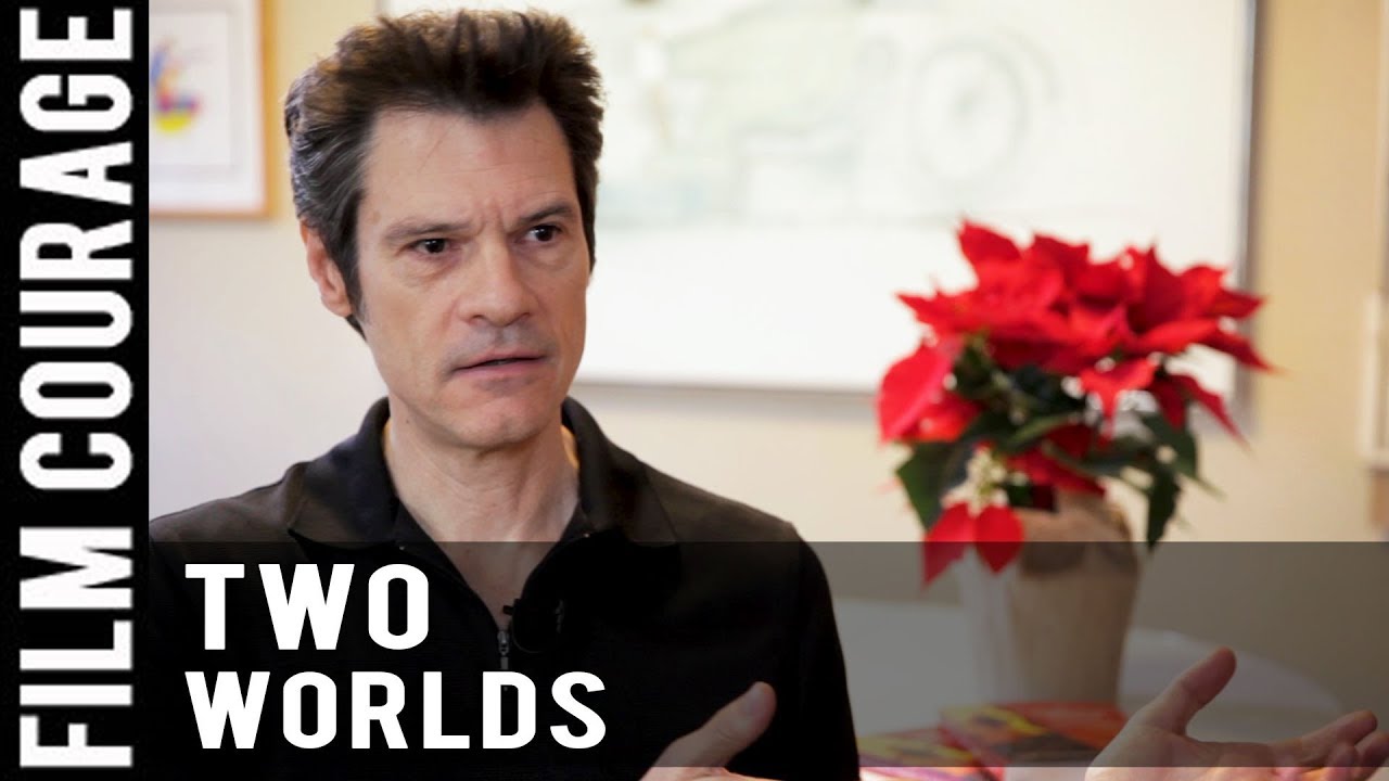 The Two Worlds Of A Young Screenwriter by Mark Sanderson