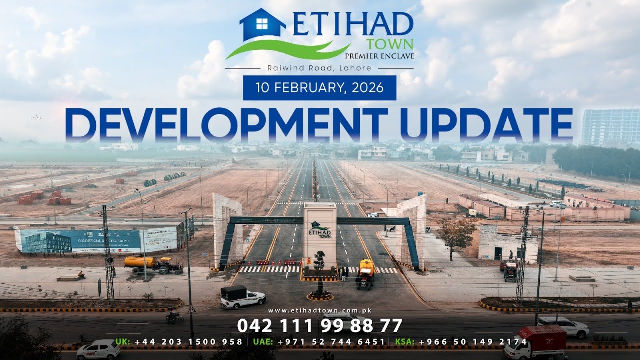 Etihad Town Premier Enclave - Development Update | February 10, 2026