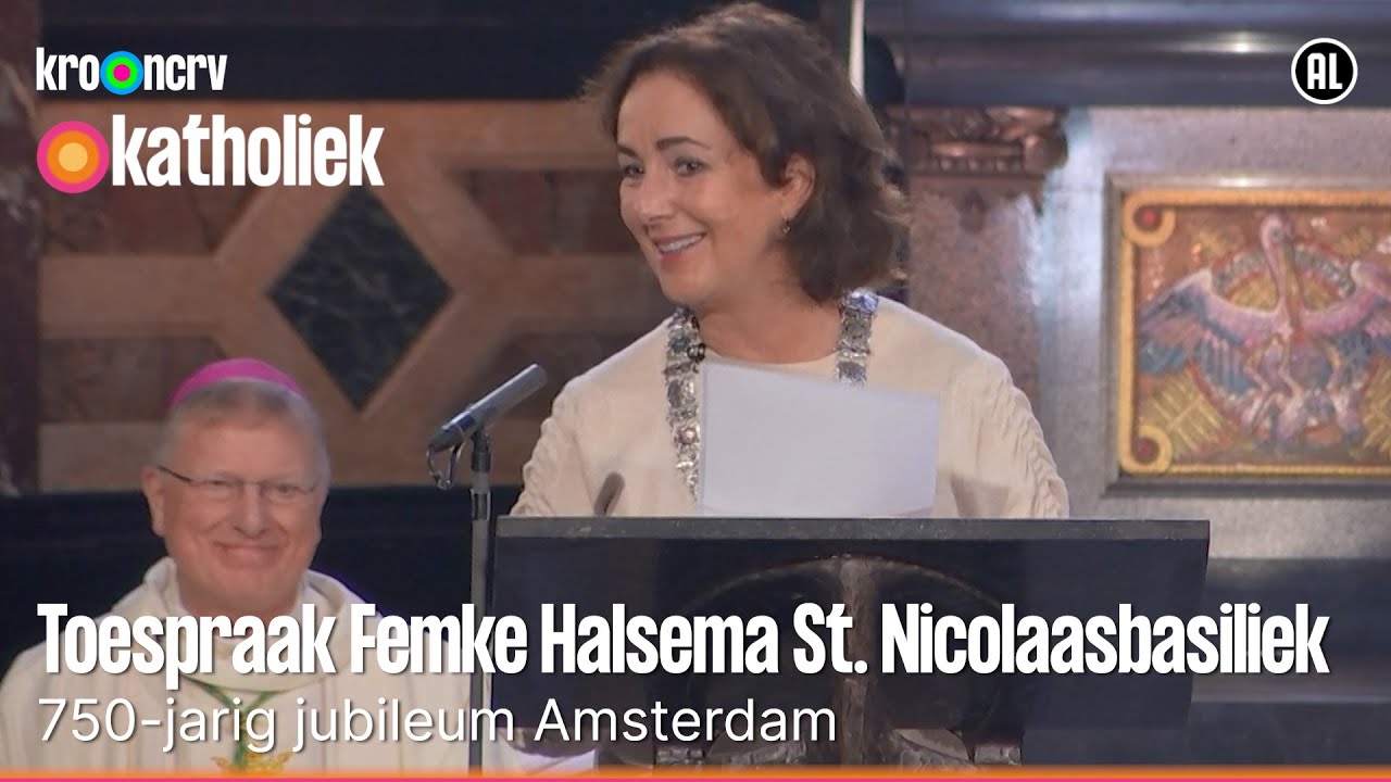 'Laten we voor elkaar zorgen' | Femke Halsema | St. Nicolaasbasiliek Amsterdam
