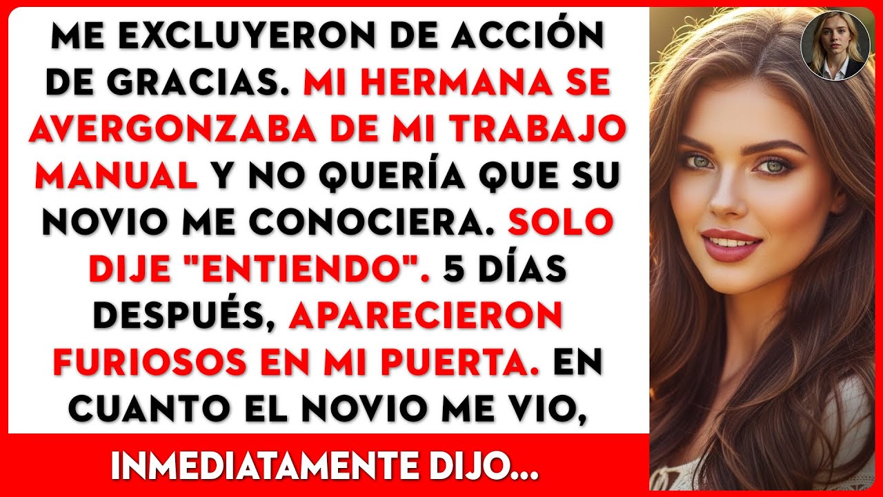 Me excluyeron de Acción de Gracias hasta que supieron que controlo su herencia de $15M.
