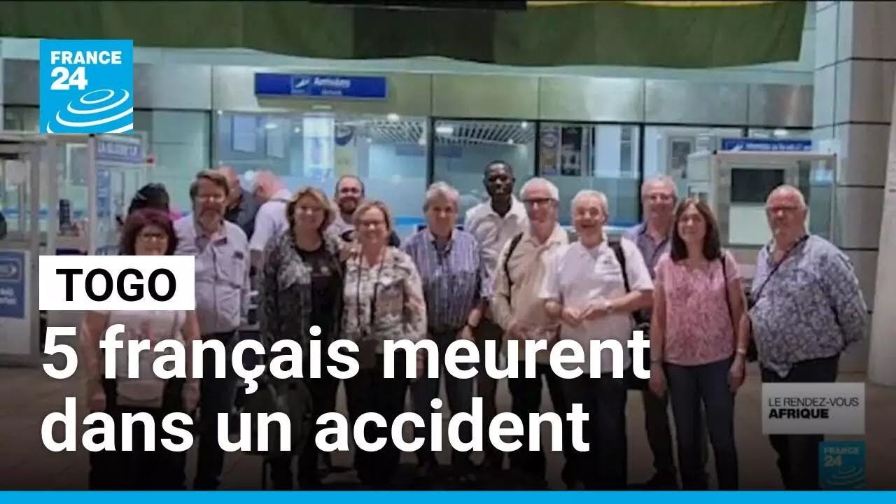 Togo : cinq fran&ccedil;ais d'une mission caritative meurent dans un accident &bull; FRANCE 24