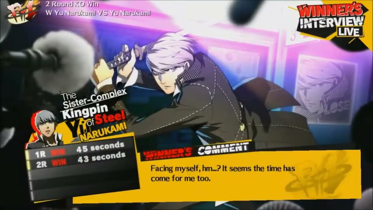 Тот же актёр озвучки: Джонни Йонг Бош (английский голос Ю Наруками в Persona 4: Arena)