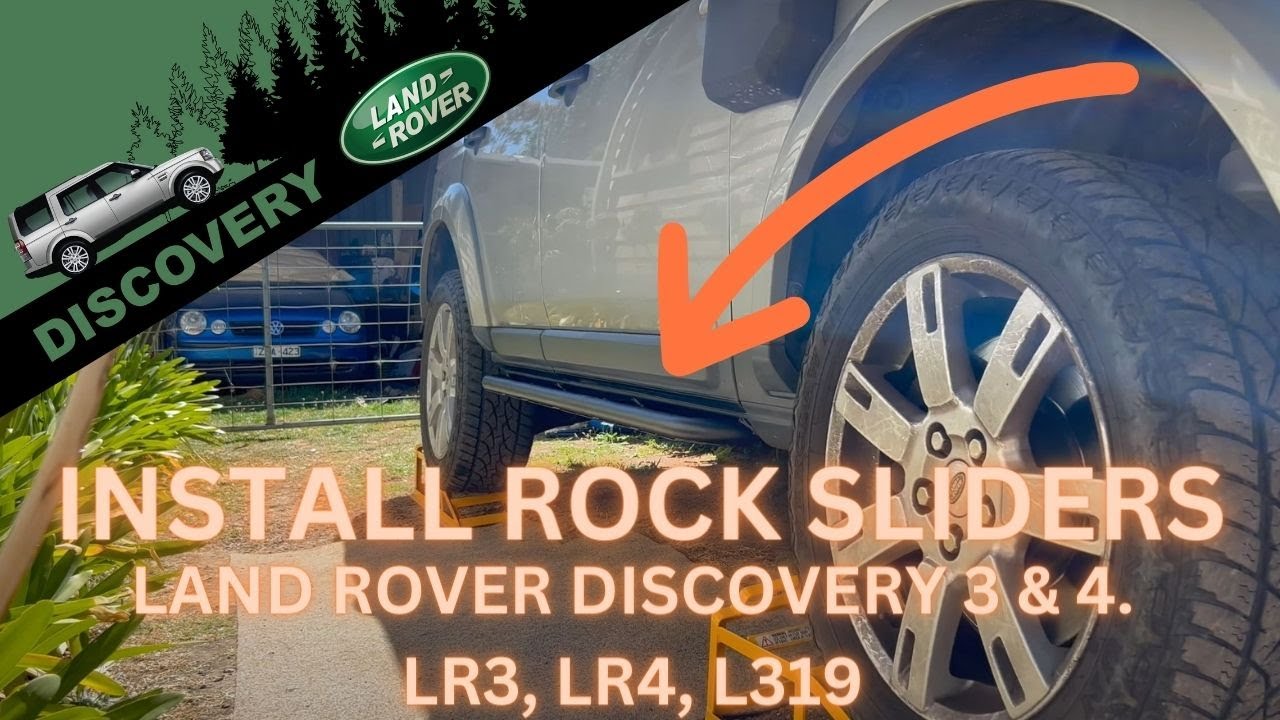 Land Rover Discovery 4: Install APT Rock sliders Step. same as Disco 3, LR3, LR4.