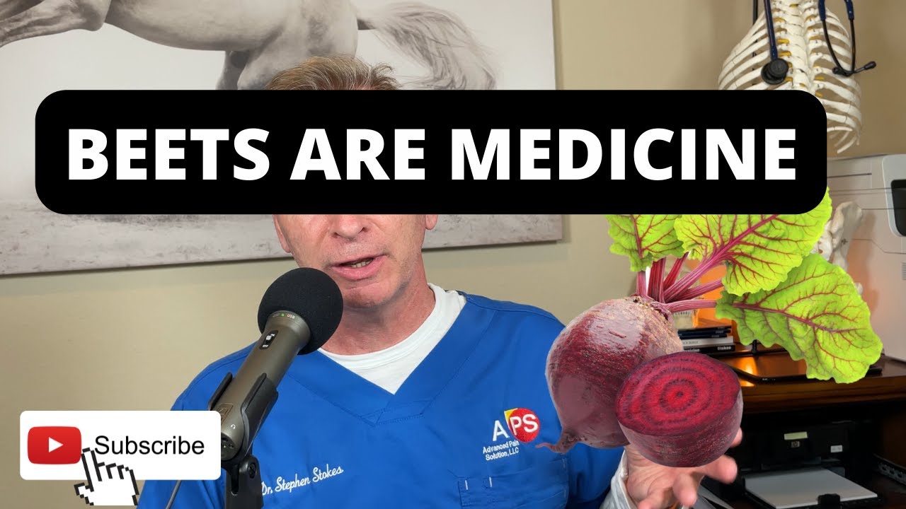 YOU MUST EAT BEETS (Trimethylglycine is a miracle!) #86 | |https://drstephenstokes.com